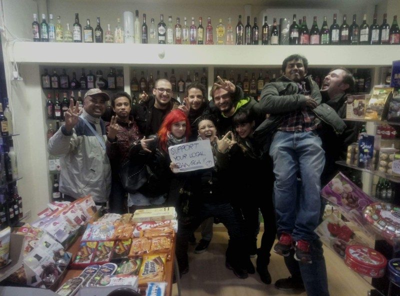 「バングラ(バングラデシュ人が経営する小売店)を支援しよう」というイベント。 この呼称自体にもそもそも問題があると思ってしまうのは私だけでしょうか。