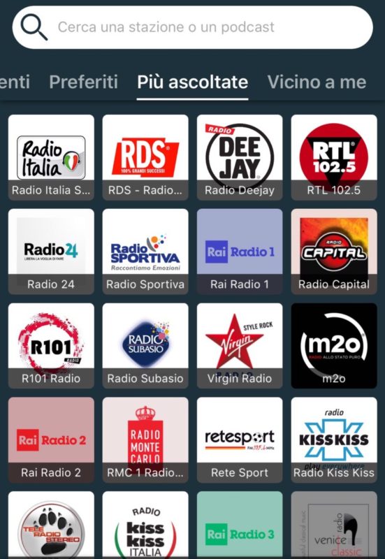 スマホでイタリア全ラジオ聞き放題 大注目アプリradio Italiaを検証 Buono Italia ボーノ イタリア